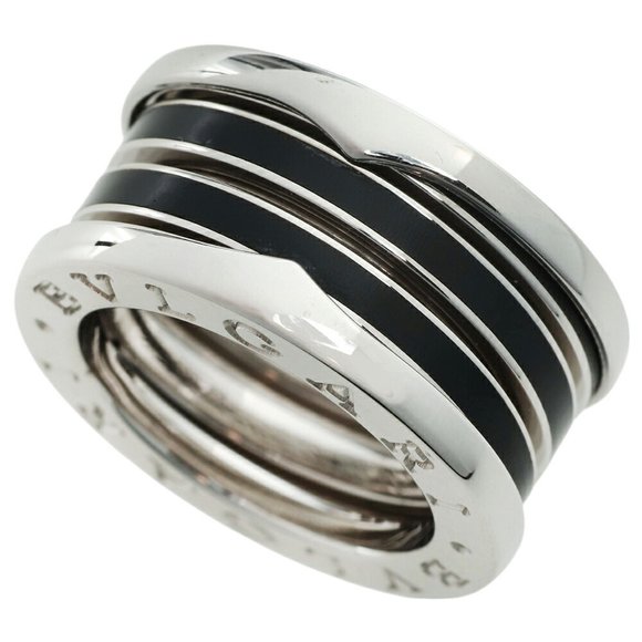 Bulgari B.Zero1 Silver White Gold ring - Picture 1 of 5
